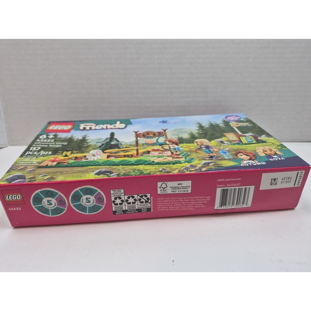 LEGO Friends: Adventure Camp Archery Range (42622) 157pcs Age 6+ NEW